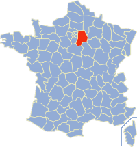 Poloha Seine-et-Marne