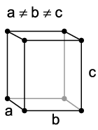 Orthohombic, simple