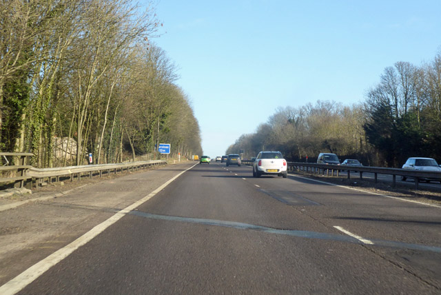 File:A1(M) northbound - geograph.org.uk - 5682928.jpg