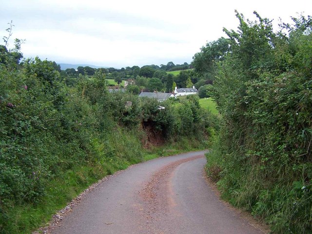 File:Hill Down To Huntscott - geograph.org.uk - 1440199.jpg