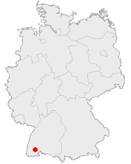 Titisee-Neustadt na mapě