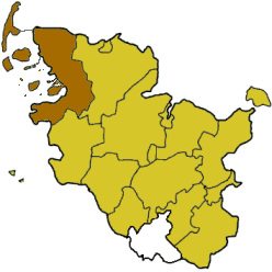 Kreis Nordfriesland i Schleswig-Holstein