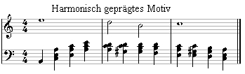 Harmonisches Motiv