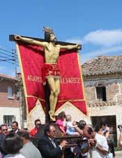 Procesión en honor al Santo Cristo de la Agonía