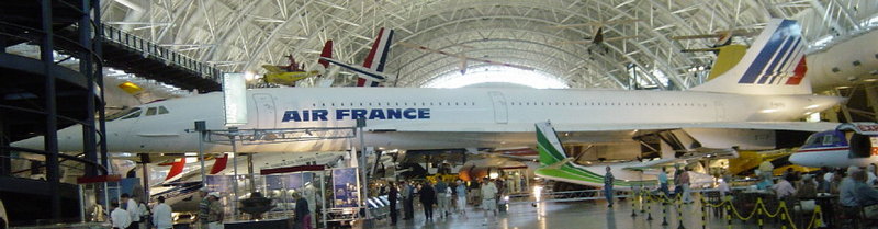 English: Concorde in museum. Retired Français : Concorde dans l'musée Español: Concorde en el museo 中文（简体）：协和飞机在博物馆 中文（繁體）：協和式客機在博物館