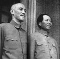 Jiang Zhongzheng i Mao Zedong