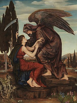 Angel of Death (Evelyn De Morgan, 1881)