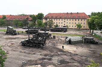 Ett amerikanskt Patriotbatteri i Polen