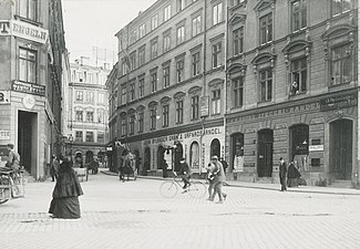 Apoteket "Engeln" omkring 1900.