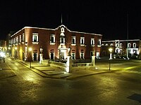 Former Fresnillo city hall, that was the Presidio de Fresnillo