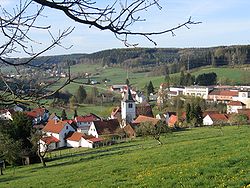 Skyline of Mossautal