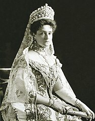 Alexandra Fjodorowna, letzte Zarin von Russland, 1908