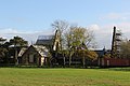 Sint-Clemenskerk, a burnt down church in Nes