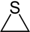 Structura Thiirane