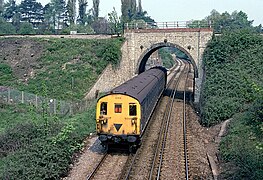 6159 2-HAP unit heading north from Maidstone Barracks