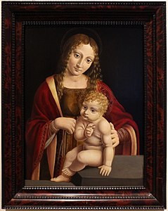 Madonna col Bambino, 1500, Pinacoteca del Castello Sforzesco