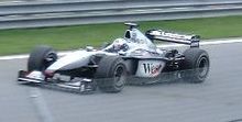 Photo de la McLaren MP4-15 de Coulthard au Canada