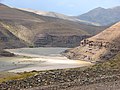 Río Neuquén en su paso por la zona norte de la provincia.