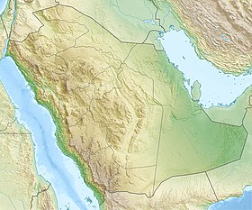 Diraja na zemljovidu Saudijske Arabije