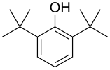 2,6-Di-tert-butylphenol is used industrially as UV stabilizers and antioxidants for hydrocarbon-based products ranging from petrochemicals to plastics.[11]