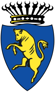 Bull in the coat of arms of Turin, Italy