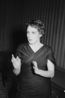 Maria Becker in der Titelrolle des Stücks Antigone von Sophokles am Berliner Schillertheater, 31. August 1953