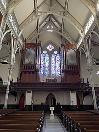 Gallery with Organ façade