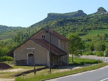 L'anciana estacion de trens de Barjac.