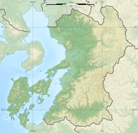 Voir sur la carte topographique de la préfecture de Kumamoto