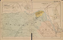 1904 of Map showing the Town of Southport