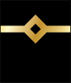 Shoulder rank insignia of 3rd Officer or 4th Engineer