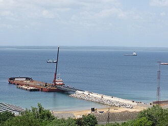 Port development at Pemba Bay