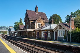 Godalming railway station, 2020