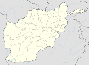 Herat na zemljovidu Afganistana