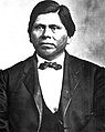 Image 12Allen Wright, a Choctaw minister, scholar and chief, is credited with creating the state's eventual name in 1866. (from History of Oklahoma)