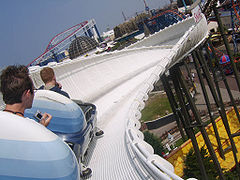 Avalanche à Blackpool Pleasure Beach