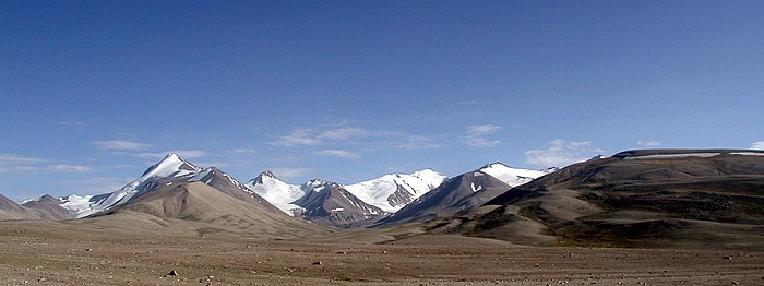 Panorama Munților din masivul Pamir