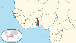 Mapa ya Togo