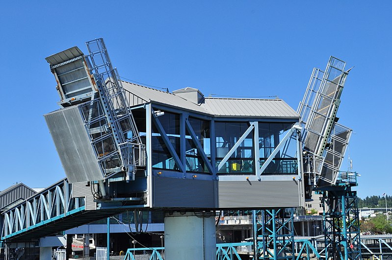 File:Bremerton ferry terminal - gangways raised 01.jpg