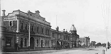 Holden and Frost, Grenfell Street. Adelaide is the birthplace of car manufacturer Holden.