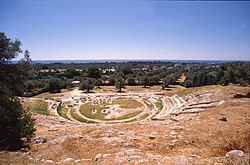 Teatro Greco nel sito archeologico di Locri Epizefiri