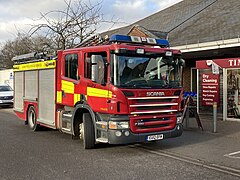 Surrey Fire & Rescue Scania P280 pump