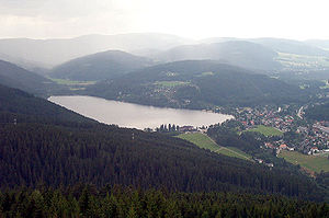 Blick uf dr Titisee vum Hochfirscht