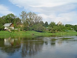 Řeka Moskva ve Zvenigorodu