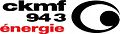 Logo de CKMF 94,3 avant 2002.