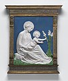 Luca della Robbia, Madonna and Child, c. 1475.