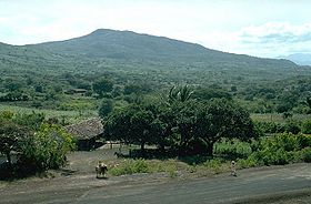 Vue du volcan.