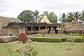 A view from a distance of the Kalleshvara temple at Bagali