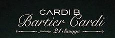 Logo del disco Bartier Cardi