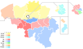 2019 Belgian regional elections, with 8 parties and unnecessary hues